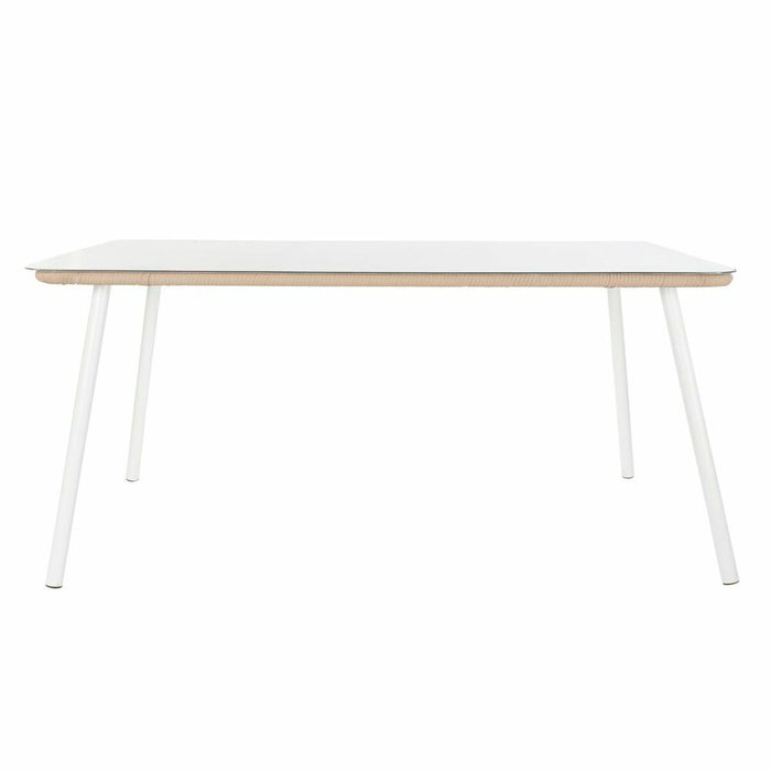 Set de Masă cu Scaune DKD Home Decor Bej 78 cm 163 x 95 x 6 cm