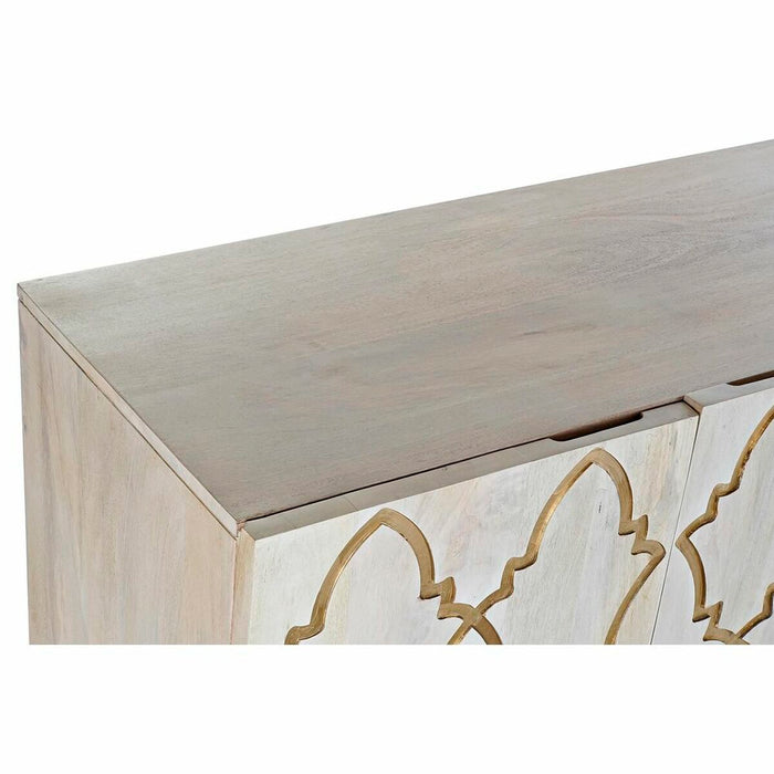 Servantă DKD Home Decor Alb 177 x 45 x 75 cm Auriu* Lemn de mango