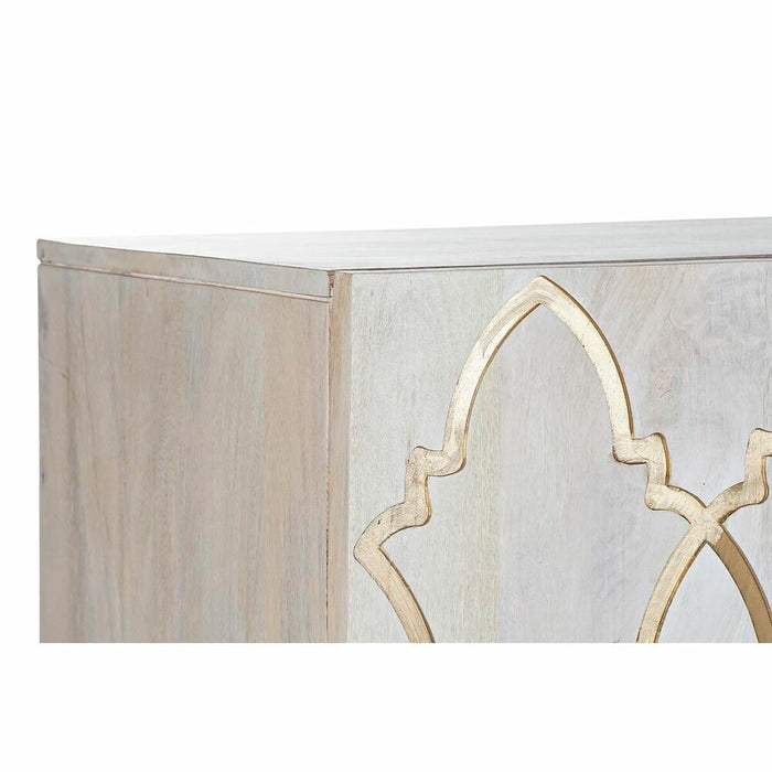 Servantă DKD Home Decor Alb 177 x 45 x 75 cm Auriu* Lemn de mango