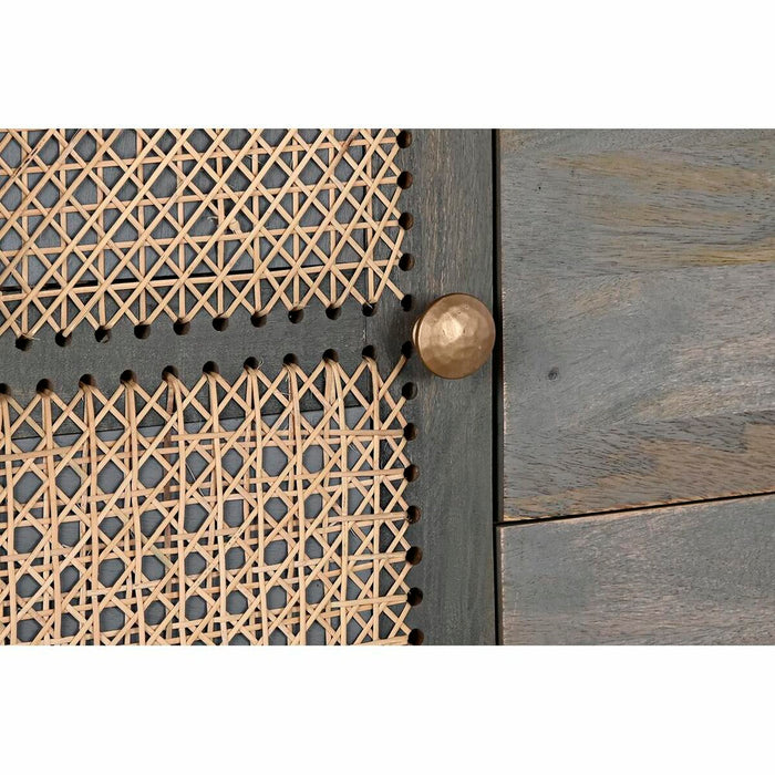 Servantă DKD Home Decor Natural Gri MDF Lemn de mango (160 x 40 x 75 cm)