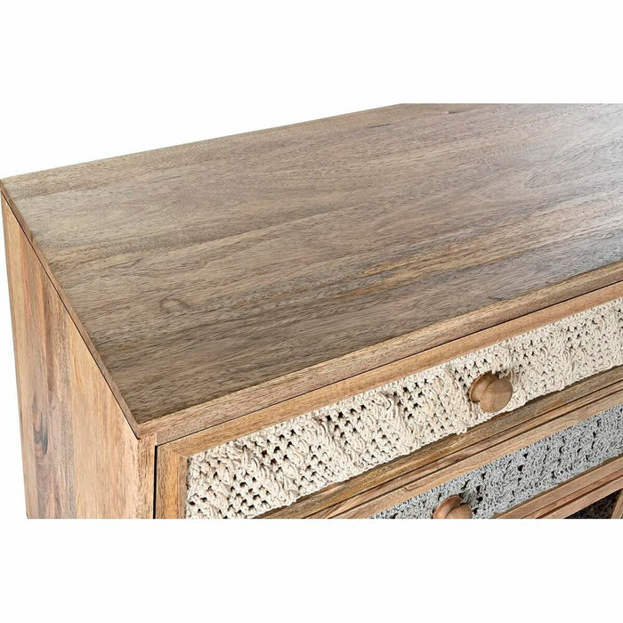 Servantă DKD Home Decor Natural Gri Lemn de mango (147 x 48 x 79 cm)