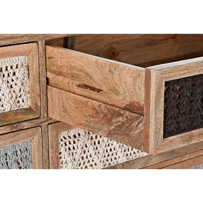 Servantă DKD Home Decor Natural Gri Lemn de mango (147 x 48 x 79 cm)
