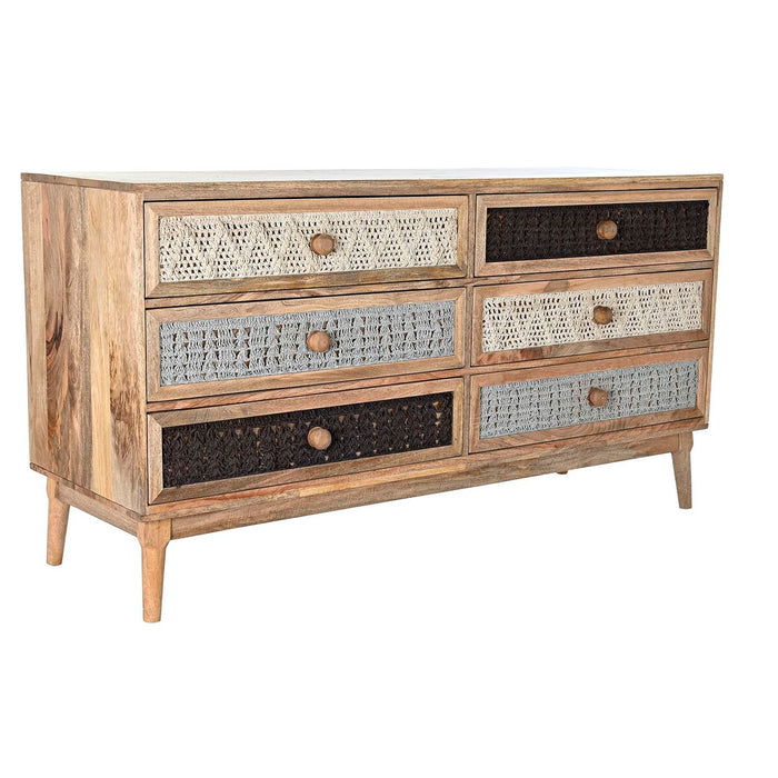 Servantă DKD Home Decor Natural Gri Lemn de mango (147 x 48 x 79 cm)
