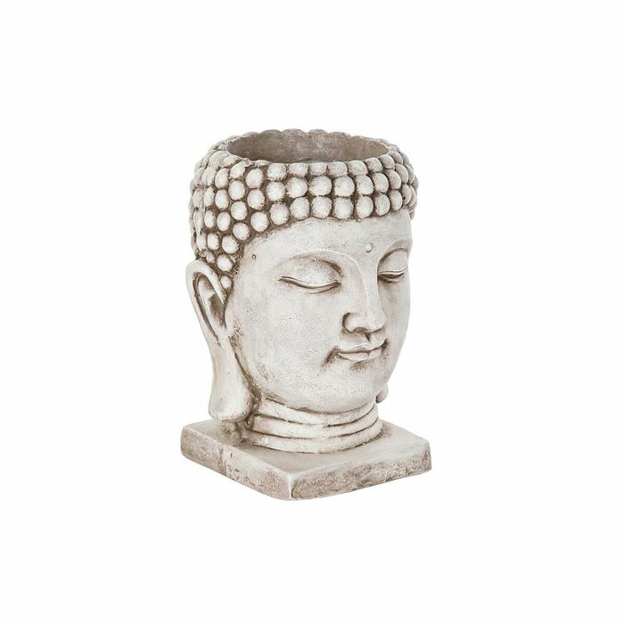 Ghiveci DKD Home Decor Gri deschis Buda Magneziu (26 x 25 x 36 cm)