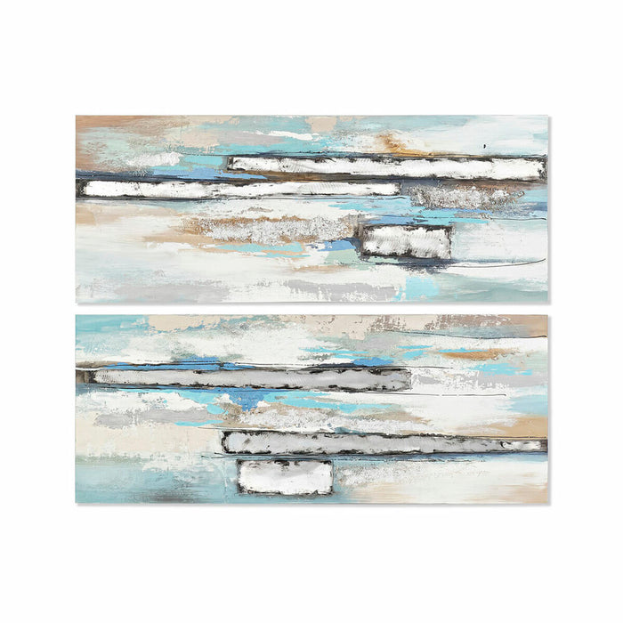 Tablou DKD Home Decor 150 x 3 x 60 cm Abstract Modern (2 Unități)