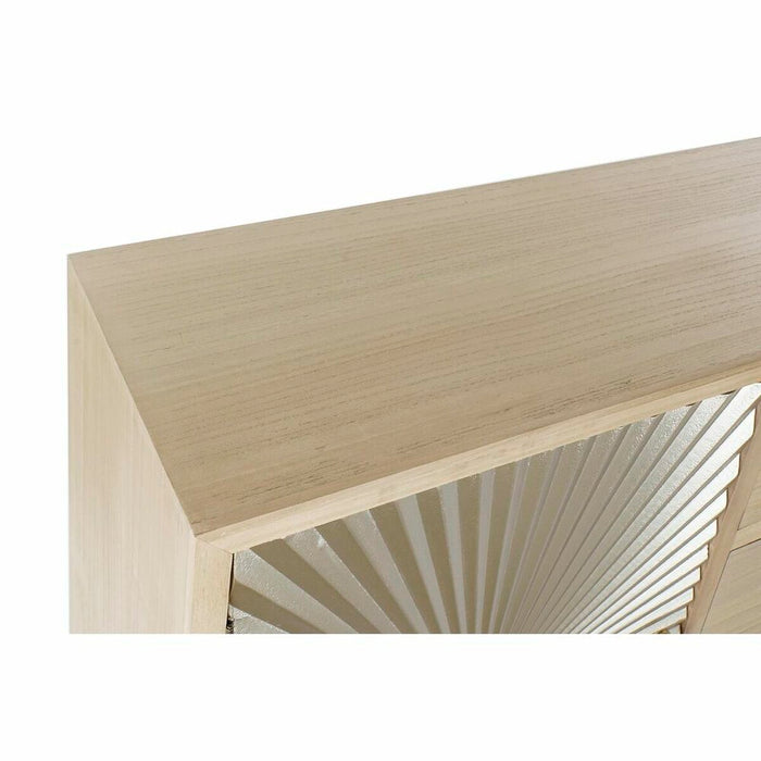 Servantă DKD Home Decor   150 x 38 x 85 cm Brad Natural Auriu* Metal Lemn MDF