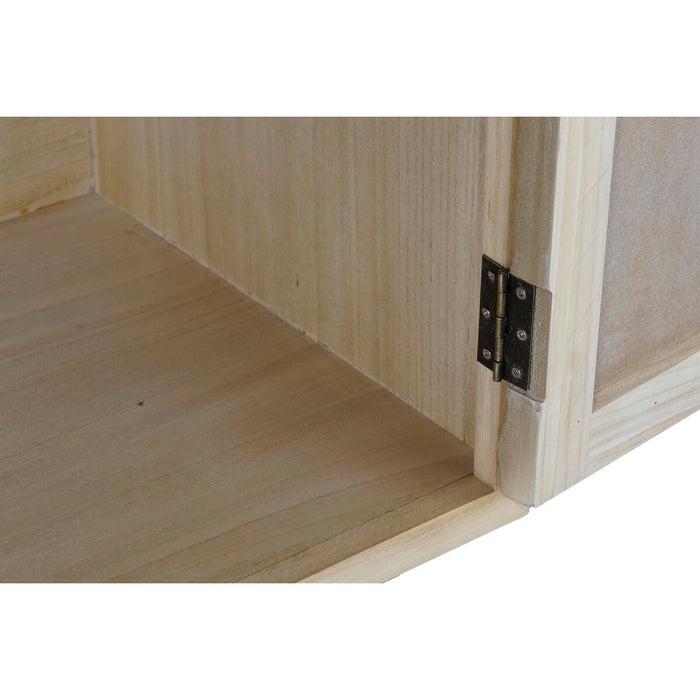 Servantă DKD Home Decor   150 x 38 x 85 cm Brad Natural Auriu* Metal Lemn MDF