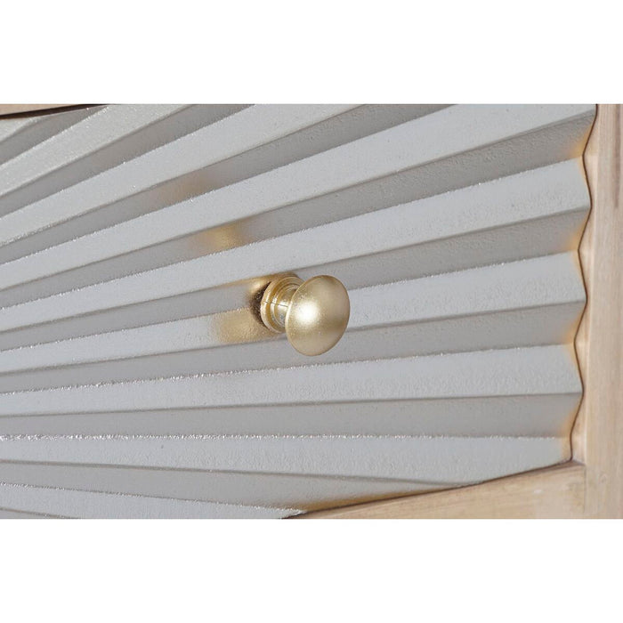 Comodă DKD Home Decor Auriu* Natural Metal Brad Lemn MDF Modern 80 x 40 x 87,5 cm