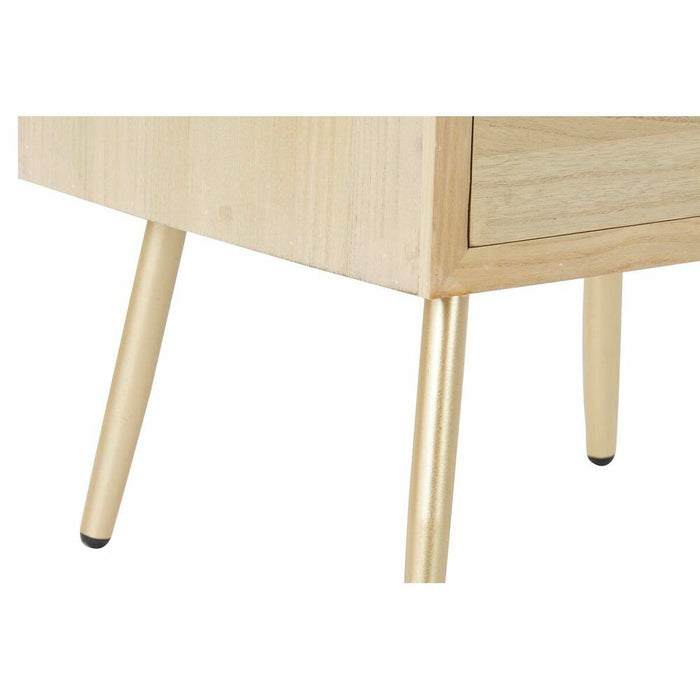 Dulap cu Sertare DKD Home Decor Multicolor Auriu* Natural Metal Brad Lemn MDF Modern 30 x 40 cm 45 x 38 x 117 cm