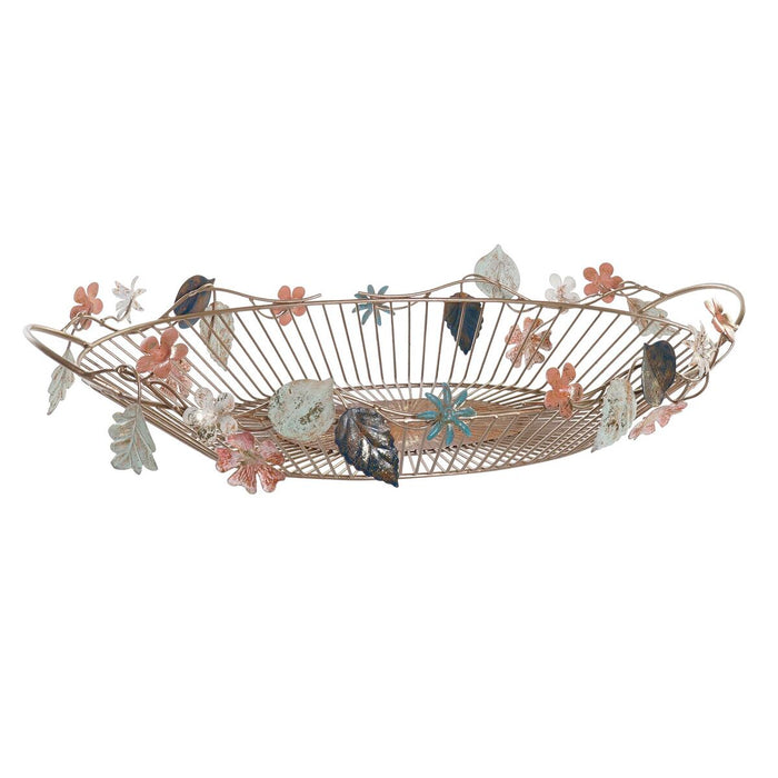 Decorațiune pentru Centrul Mesei DKD Home Decor Metal (56 x 36 x 12,7 cm)