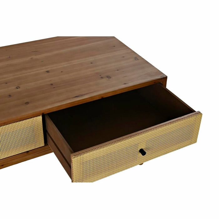 Masa de Cafea DKD Home Decor Brad Ratan (106 x 55 x 46 cm)