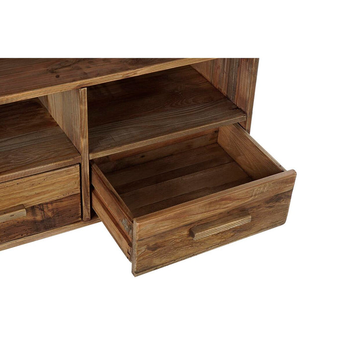 Raft DKD Home Decor Natural Lemn Lemn Reciclat 90 x 40 x 182 cm