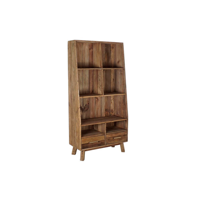 Raft DKD Home Decor Natural Lemn Lemn Reciclat 90 x 40 x 182 cm