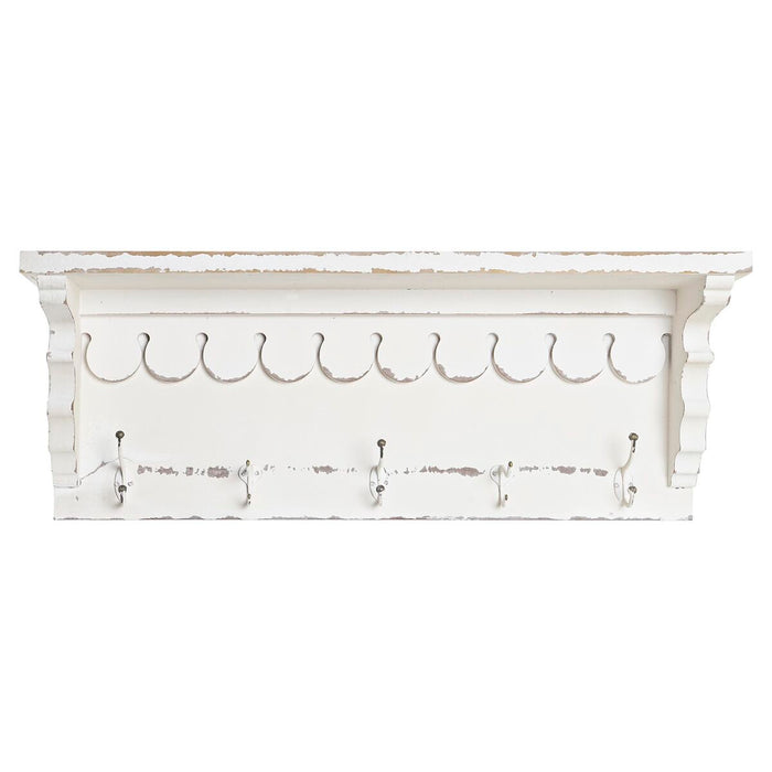 Cuier de perete DKD Home Decor Brad Metal Romantic (80 x 18 x 30 cm)