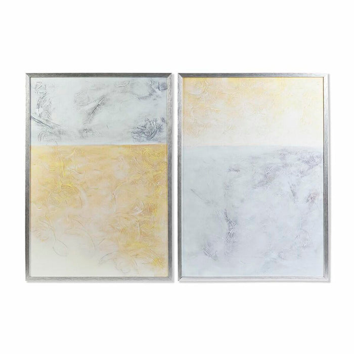 Tablou DKD Home Decor Abstract 70 x 3 x 100 cm (2 Unități)