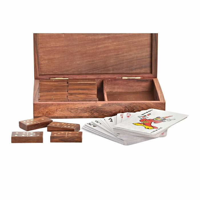 Set de 3 Jocuri de Societate DKD Home Decor 17 x 12 x 3,5 cm