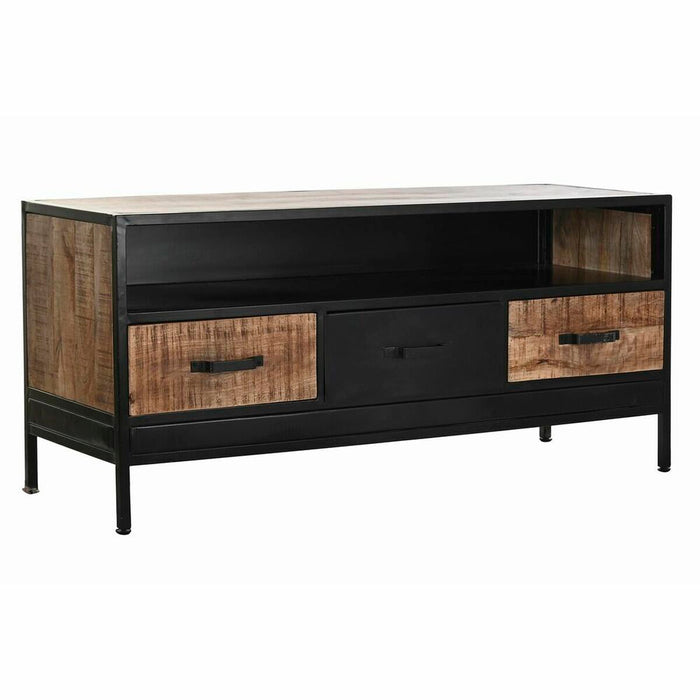 Mobilă TV DKD Home Decor Metal Lemn de mango (125 x 40 x 55 cm)