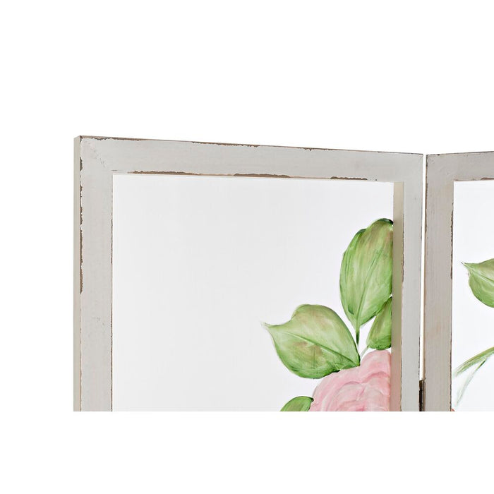 Paravan pliant DKD Home Decor Lemn Nailon (150 x 2,5 x 180 cm)