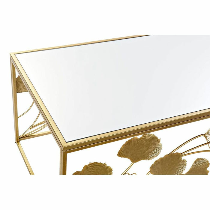 Masa de Cafea DKD Home Decor Oglindă Metal (110 x 60 x 46 cm)