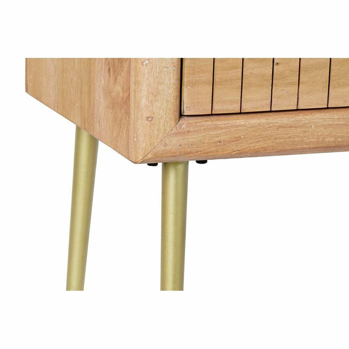 Mobilă TV DKD Home Decor Auriu* Maro Lemn de mango (147 x 40 x 60 cm)