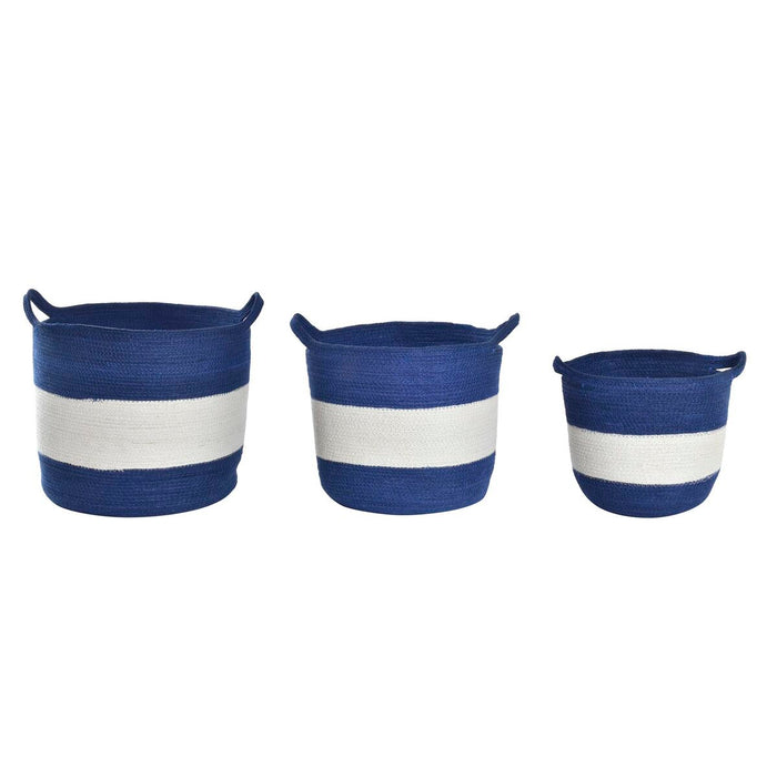 Set de Coșuri DKD Home Decor Iută (40 x 35 x 34 cm)
