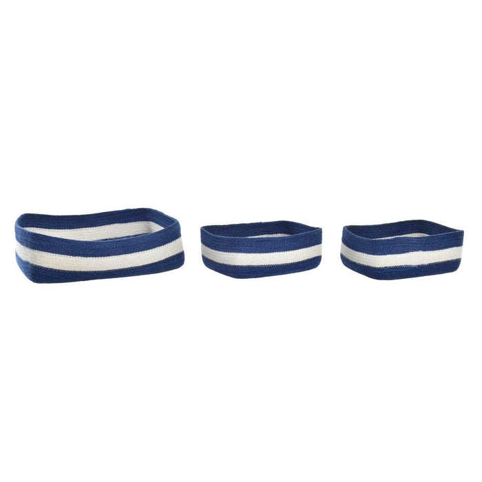 Set de Coșuri DKD Home Decor 36 x 24 x 10 cm 9,5 cm Iută
