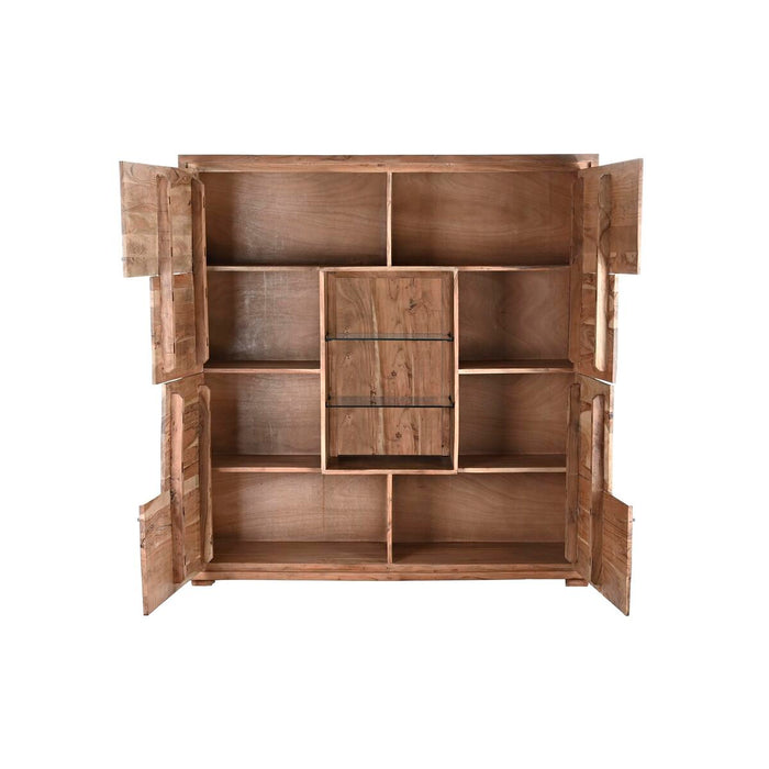Dulap DKD Home Decor   145 x 40 x 153 cm Geam Maro Salcâm