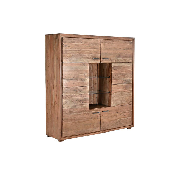 Dulap DKD Home Decor   145 x 40 x 153 cm Geam Maro Salcâm