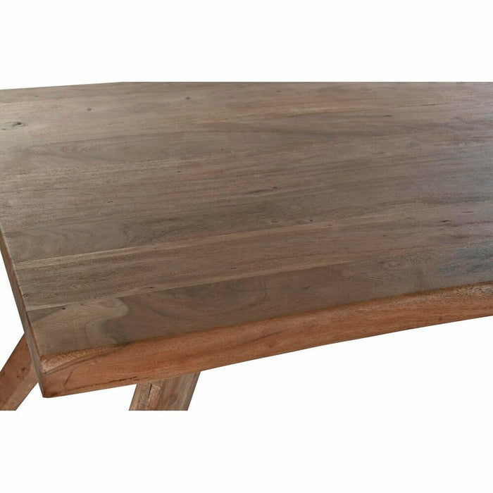 Masă de Sufragerie DKD Home Decor Maro Natural Lemn Lemn de salcâm 200 x 90 x 77 cm