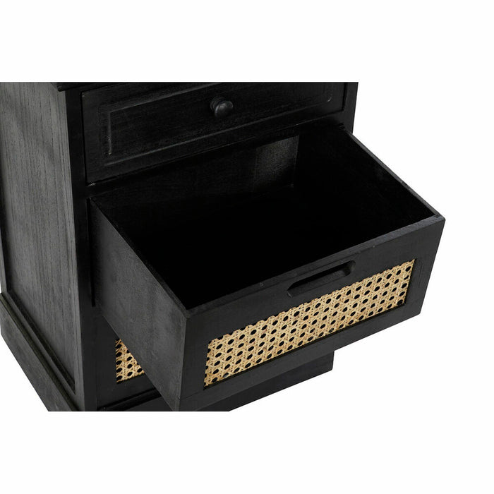 Dulap cu Sertare DKD Home Decor Natural Negru Vintage Lemn de paulownia (40 x 30 x 58,5 cm)
