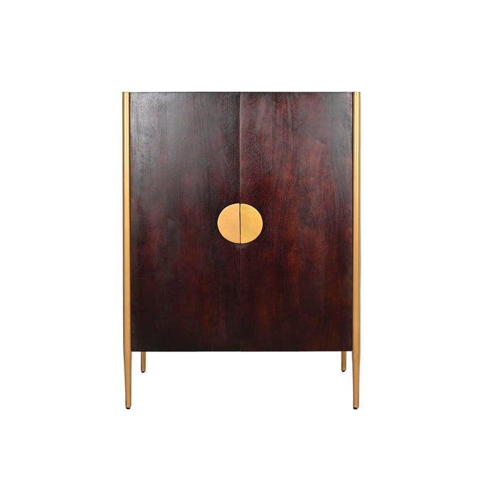 Servantă DKD Home Decor Lemn Metal Negru 80 x 40 x 120 cm