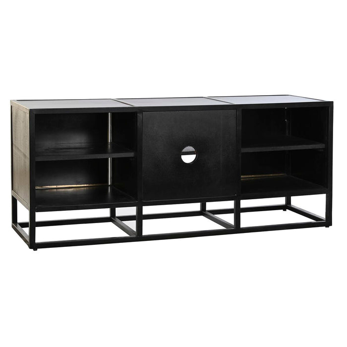 Mobilă TV DKD Home Decor Negru Metal Lemn (120 x 37 x 50 cm)