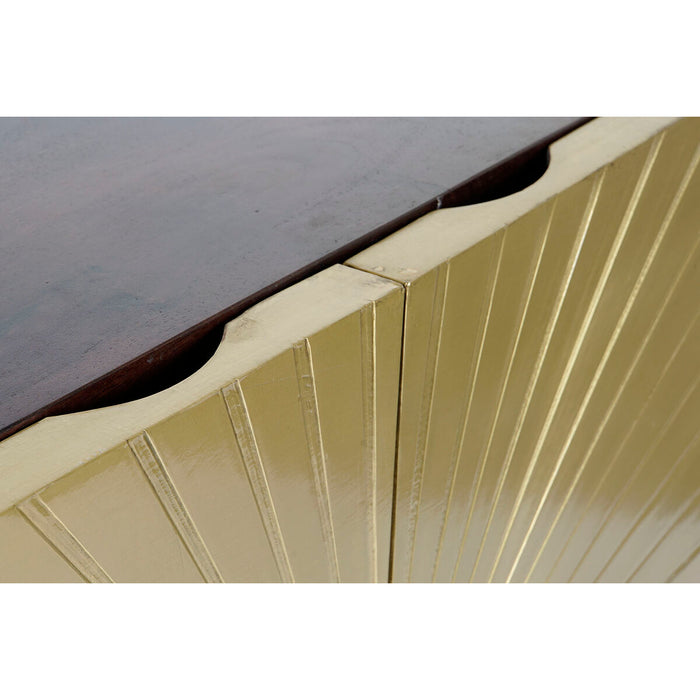 Servantă DKD Home Decor Auriu* Maro închis Lemn Metal 120 x 45 x 75 cm