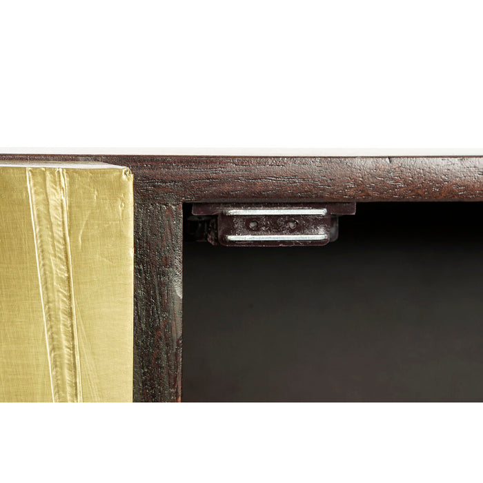 Servantă DKD Home Decor Auriu* Maro închis Lemn Metal 120 x 45 x 75 cm