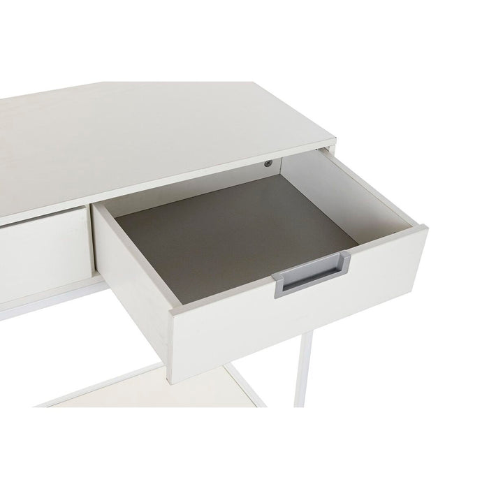 Consolă DKD Home Decor Metal MDF Alb (80 x 35 x 81 cm)