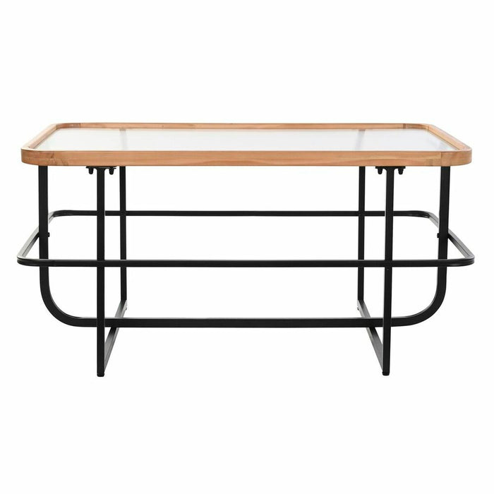 Masa de Cafea DKD Home Decor Geam Metal (90 x 60 x 46 cm)