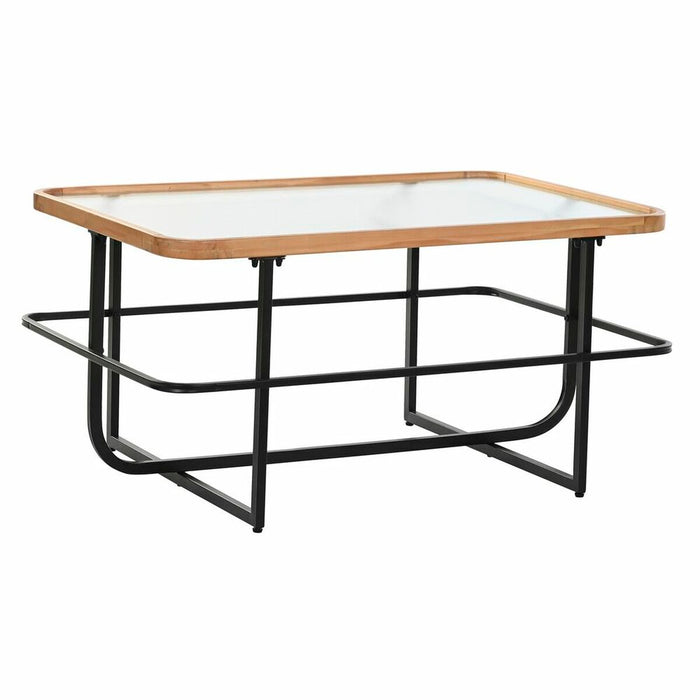 Masa de Cafea DKD Home Decor Geam Metal (90 x 60 x 46 cm)