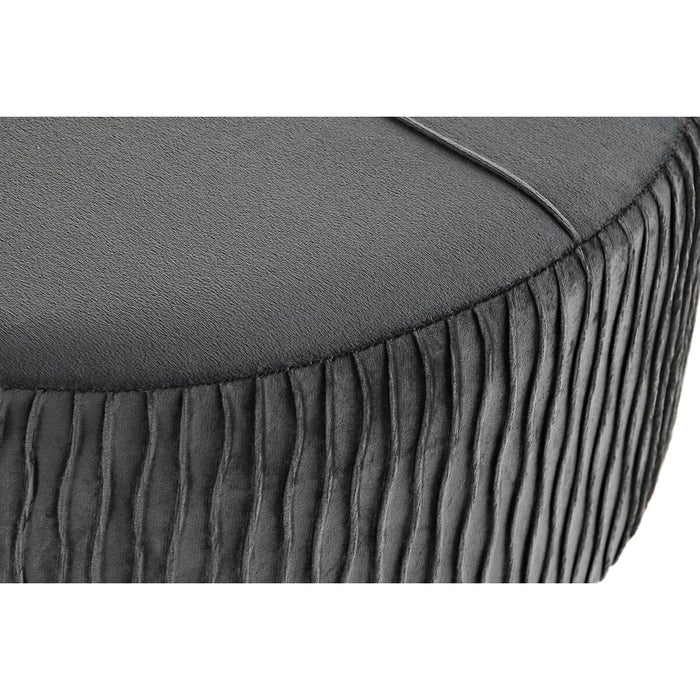 Banchetă DKD Home Decor   Gri Natural Gri închis Lemn 80 x 46 x 38 cm