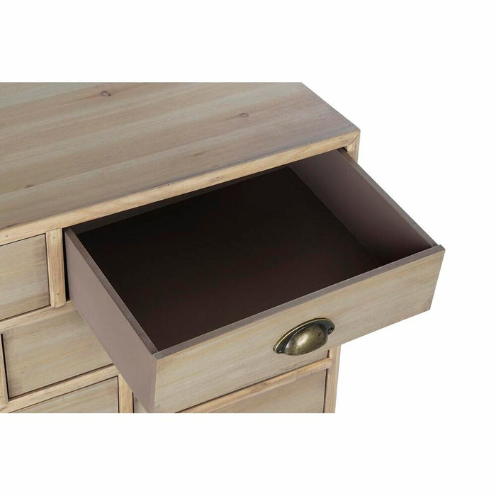 Dulap cu Sertare DKD Home Decor Natural Lemn MDF Bleumarin Gri deschis (120 x 36 x 68 cm)