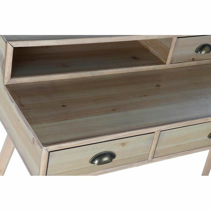 Birou DKD Home Decor Alb Magenta Natural Bleumarin Lemn Lemn MDF 120 x 50 x 98,5 cm