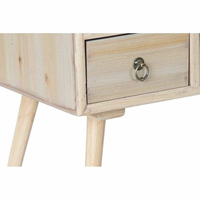 Dulap cu Sertare DKD Home Decor Natural Lemn MDF Bleumarin Gri deschis (80 x 35 x 82 cm)