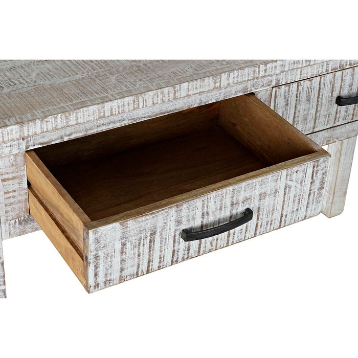 Consolă DKD Home Decor Alb Lemn de mango (120 x 40 x 75 cm)