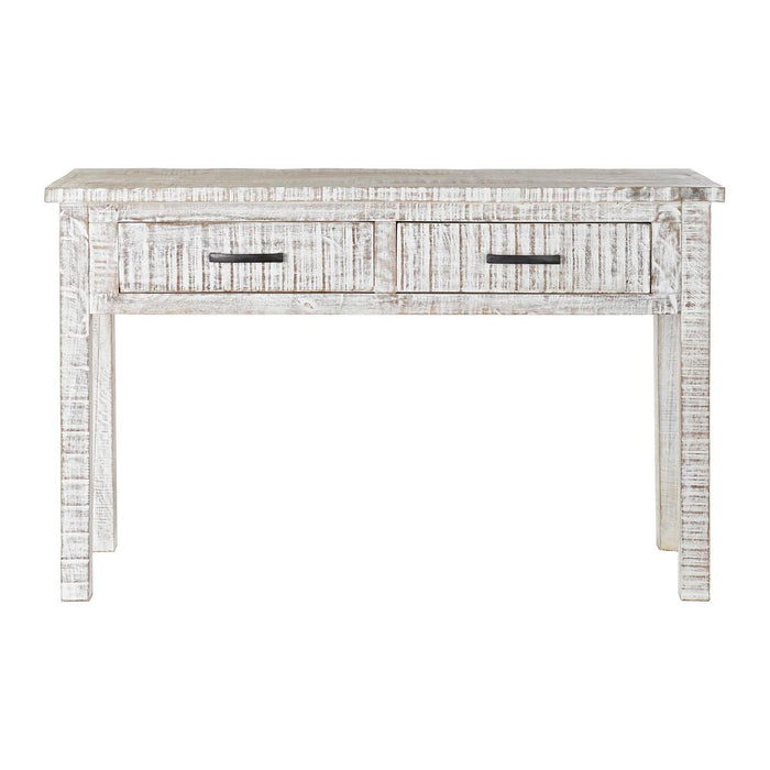 Consolă DKD Home Decor Alb Lemn de mango (120 x 40 x 75 cm)