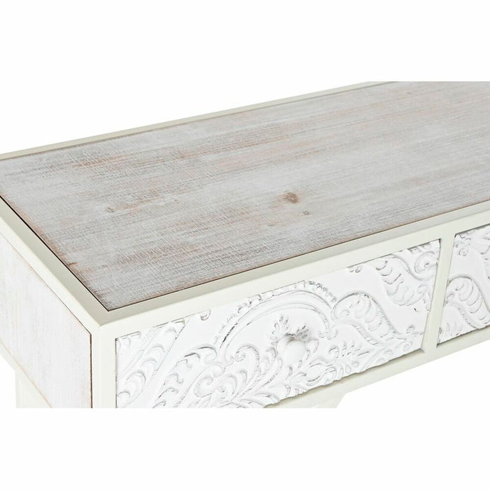 Consolă DKD Home Decor Alb Brad Lemn MDF 120 x 35 x 80 cm