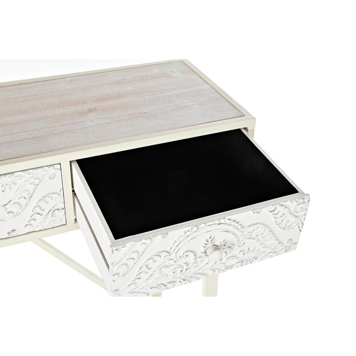 Consolă DKD Home Decor Alb Brad Lemn MDF 120 x 35 x 80 cm