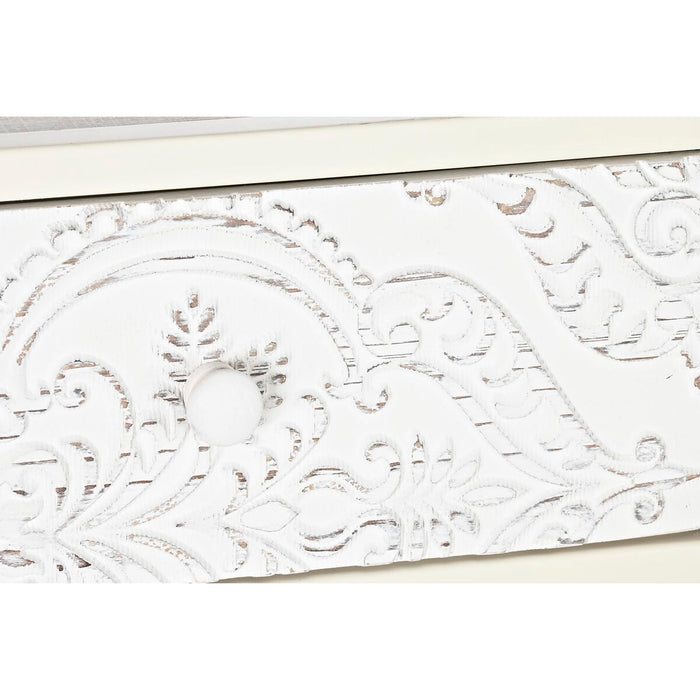 Consolă DKD Home Decor Alb Brad Lemn MDF 120 x 35 x 80 cm