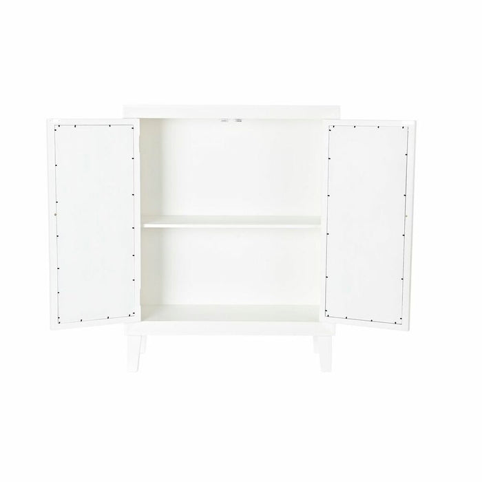 Servantă DKD Home Decor Alb Oglindă Brad MDF (80 x 35 x 102 cm)
