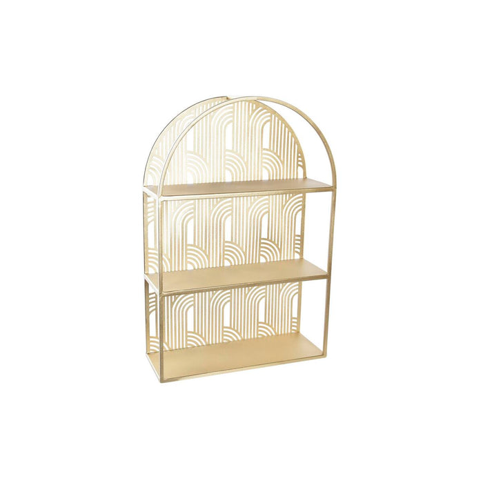 Raft DKD Home Decor Auriu* Metal 40 x 15 x 60 cm