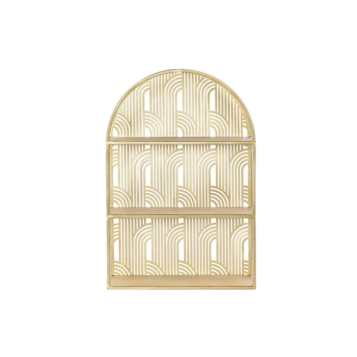 Raft DKD Home Decor Auriu* Metal 40 x 15 x 60 cm