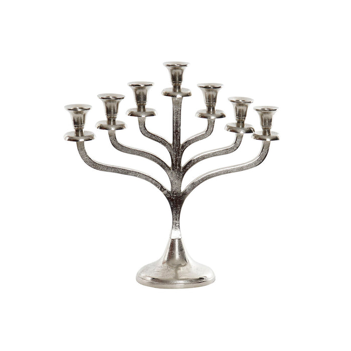 Candelabru DKD Home Decor Argintiu Aluminiu Modern 38 x 10 x 38 cm